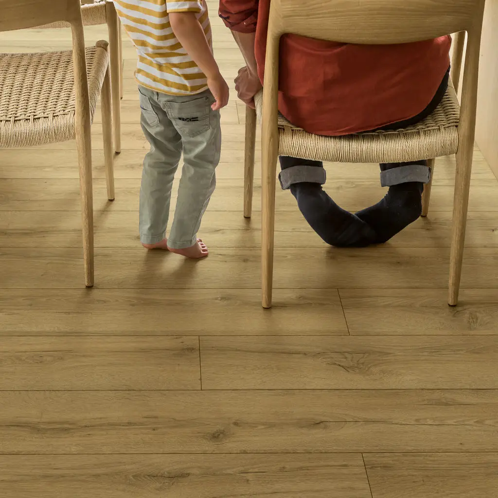 Quick-Step Classic Honingbruine Eik laminaatvloer detail
