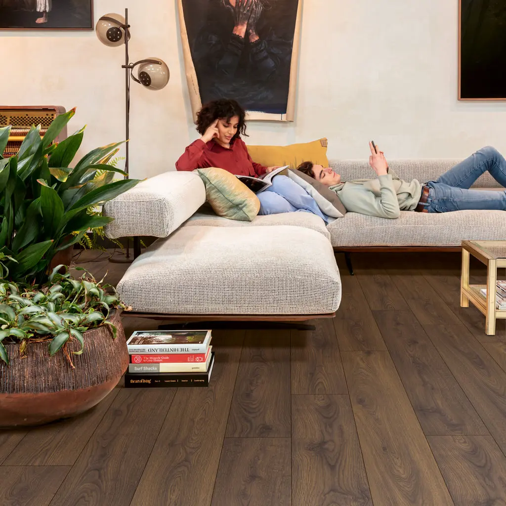Quick-Step Classic Pindabruine Eik laminaatvloer detail