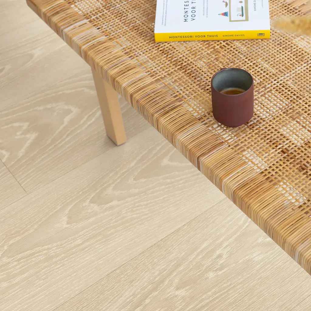 Quick-Step Classic Vorstige Beige Eik laminaatvloer detail