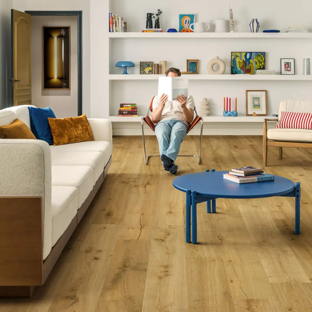 Quick-Step Impressive Truffel Eik laminaatvloer detail