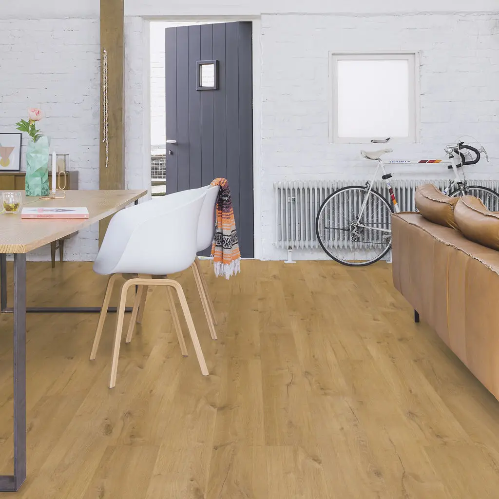 Quick-Step Impressive Zachte Naturelle Eik laminaatvloer detail