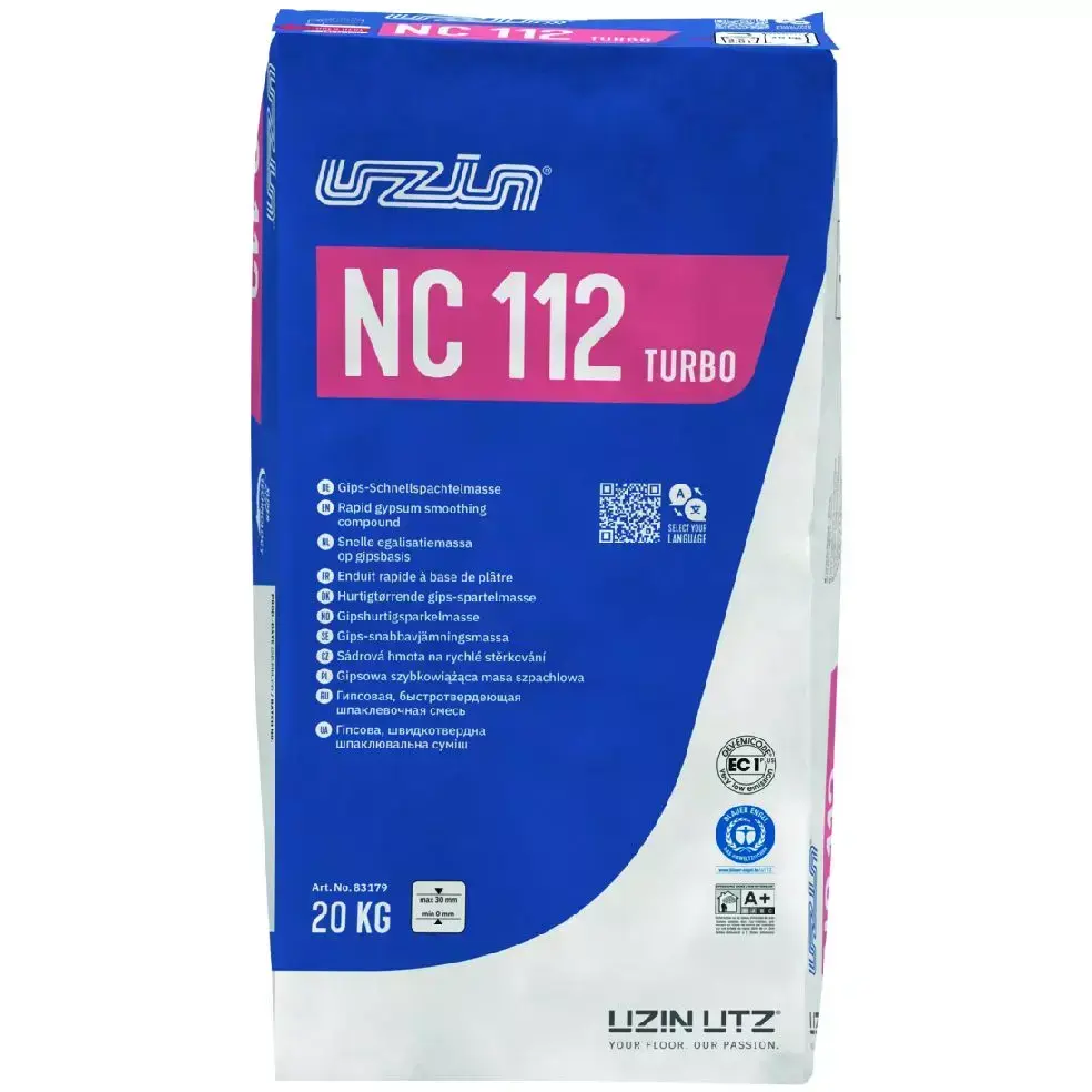 Uzin NC 112 Turbo Snelle gipsegalisatie